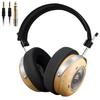 Okcsc Damo Wood 50mm Driver High Impedance for Music and Movie Standard Connector Compatible with Headphones, Wired, Semi-Open Type, Housing, Unit,