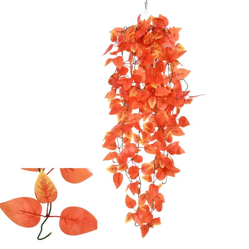 Wall Mounted Artificial Plant Creeper Artificial Ivy Home Garden Decoration  Christmas Decor