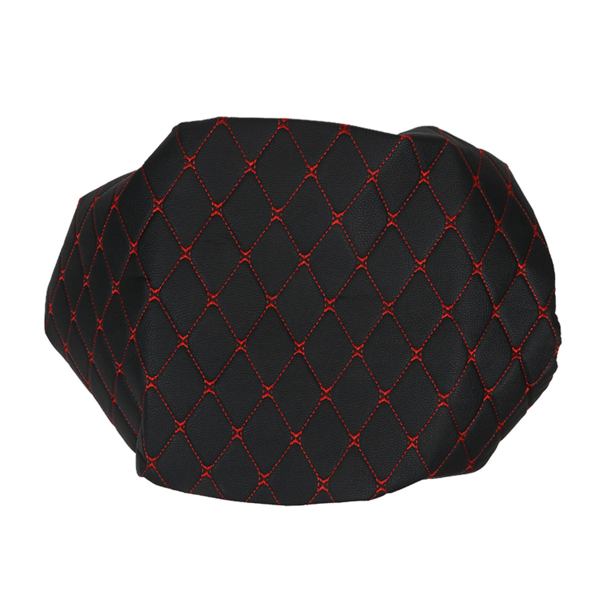 

Чехол для сиденья мотоцикла, электрического велосипеда, искусственная кожа, дышащая противоскользящая накладка, защитная подушка для скутера, солнцезащитный крем, противоскользящая защита сиденья XXL чёрный