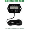 Yooreal Digital Inductive Tach Hour Meter,RPM Gauge Meter Tachometer For Lawn Mower Scooter Dirt Bike Tractor Generator Air Compressor Marine
