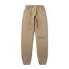 Mens Cotton Jogger Pants With Drawstring Waist Winter Casual Streetwear Straight Fit Mid-Rise Lightweight Warm Lined