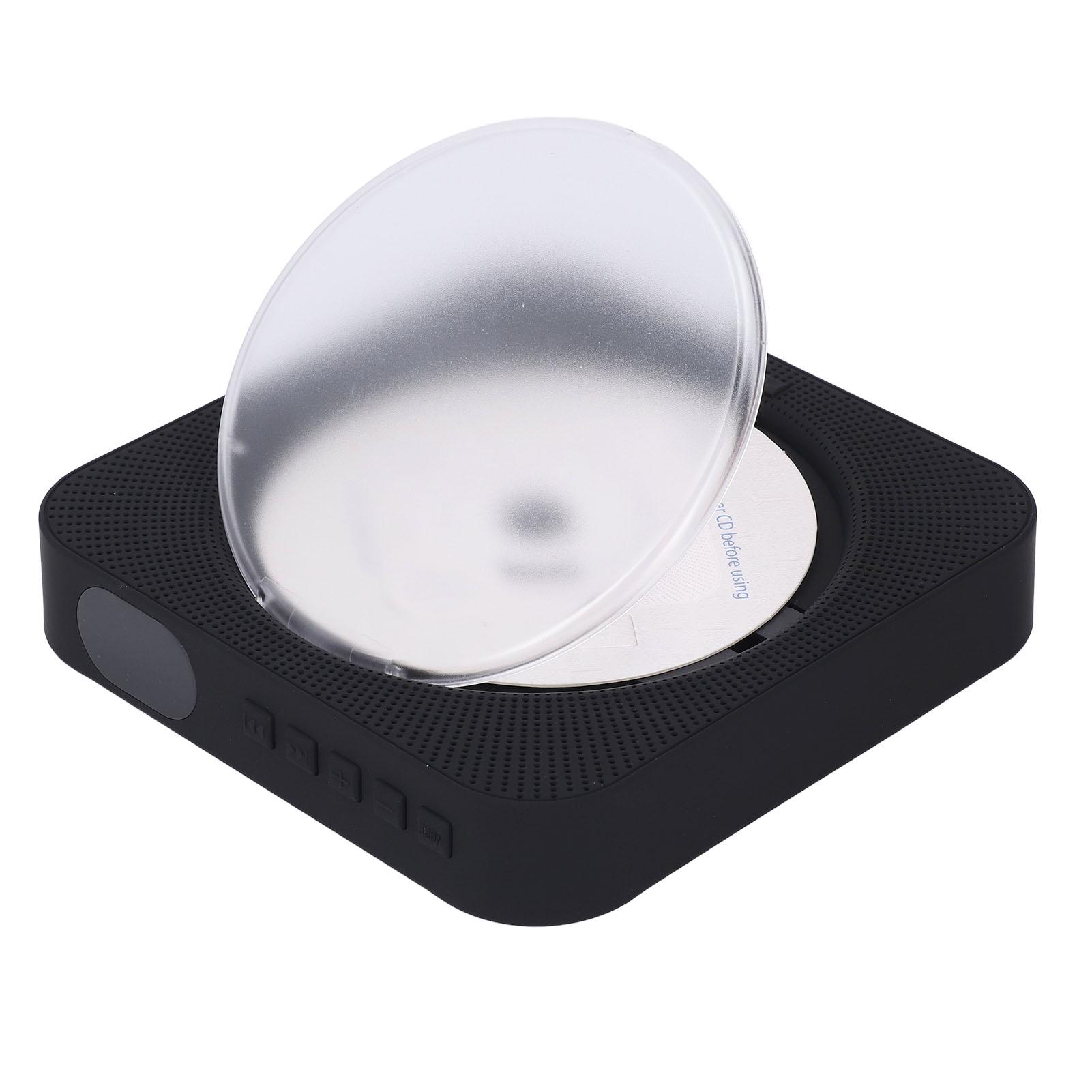 

CD Player Port le Remote Control Protective Cover 2 Modes Wall Mount Cd Player