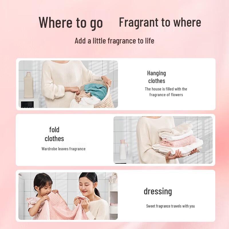 ADOLPH Timson Rose Scented 3-Chamber Laundry Gel Beads 300g