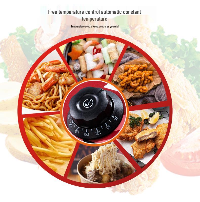 Compact Electric Smokeless Grill for 4–5 People