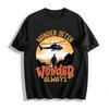 Wander Often Wonder AlwaysT Pure Cotton T-shirt