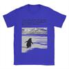 T-shirt da Uomo Pinguino Nichilista 100% Cotone Abbigliamento Casual Manica Corta Girocollo T-shirt 4XL 5XL T-shirt