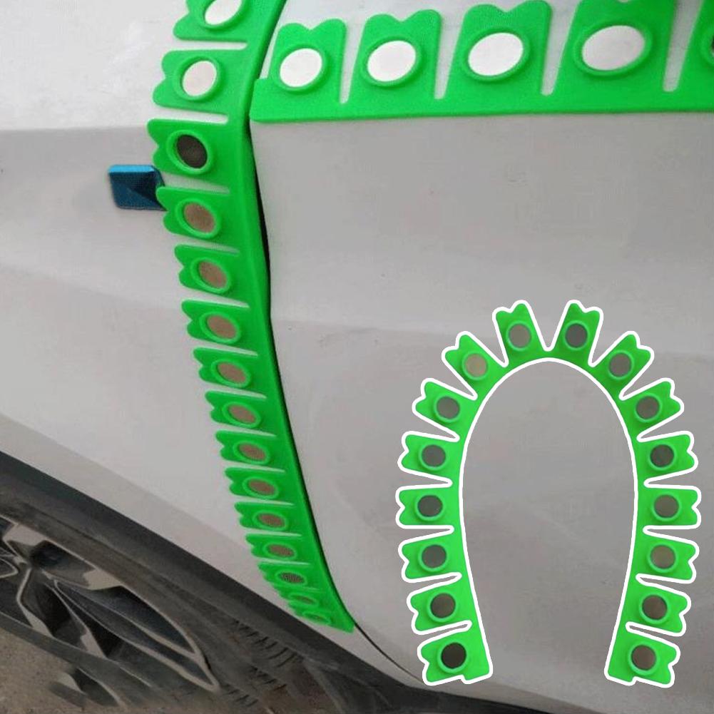 Car Body Side Door Anti-Scratch Protection Strip Paint Protection Metal Trim Automotive Grinding Edge Edge Guard Finish Pan X3Y0