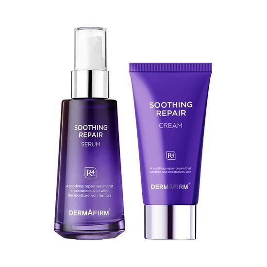Dermafirm Soothing Repair Serum R4 50ml + Cream R4 50ml Set