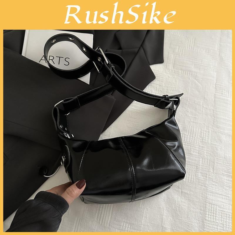 Small Urban Style Pu Leather Single Shoulder Bag With Stitch Details For Daily Use