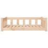 Maison Exclusive - Hundebett 95,5x65,5x28 cm Massivkiefernholz