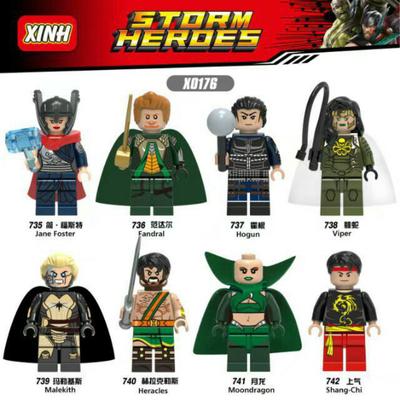Jane Foster Minifiguren Captain Fandral Bausteine Kinderspielzeug X0176