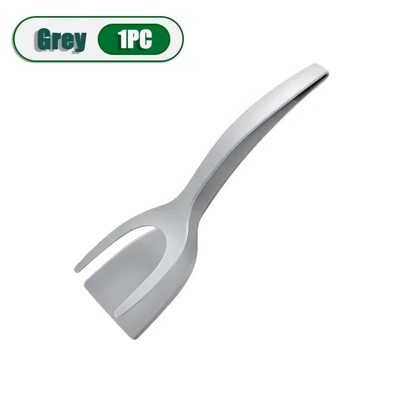 2in1 Flip Spatula Pliers Egg Turning Spatula Multi-Purpose Non-Stick Kitchen Pancake French Toast Omelette Kitchen Cooking Tools