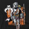 Star Wars: The Mandalorian Womens/Ladies Grogu Graffiti Spray Capped Sleeved T-Shirt