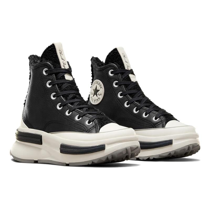 Converse Unisexové tenisky Run Star Legacy CX Platform High Black Sherpa Egret Origin-Story A05524C