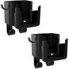 2 PCS Headrest Back Seat Car Cups Holders, 4-in-1 Multifunctional Car Back Seat Phone Holder with Hook, Hanging Auto Headrest Cup Holder Hook,