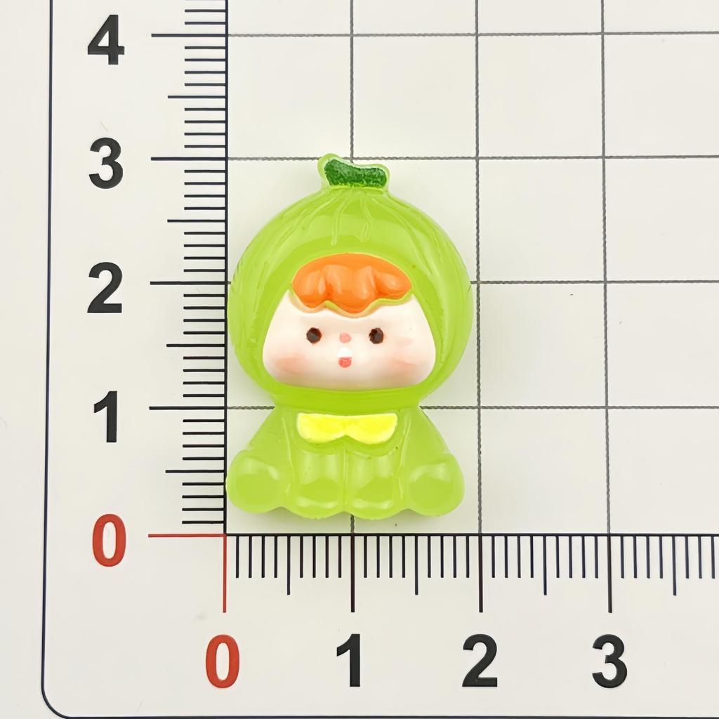 Creative Resin Fruit Baby Ornaments: Handmade DIY Keychain Kit