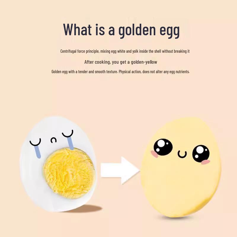 Golden Egg Mixer: Manual Egg White Yolk Shaker for Creating Golden Eggs