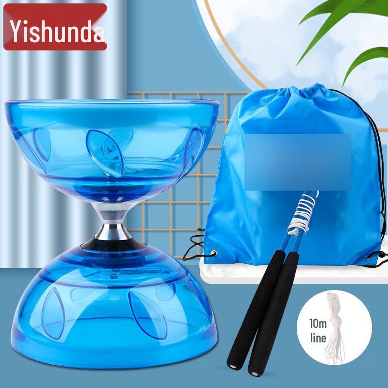Yi Shunda Double-Head Diabolo with Leaf Bell