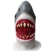 Megalodon Haai Masker Hoofddeksel Halloween Horror Grote Witte Haai Masker Maskerade Feest Attributen