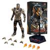 ZD Toys Iron Man MK15 MK16 War Machine MK2 Action Figure Iron Man Mk47 MK35 Red Snapper 1/10 Scale Iron Man Collections Gift