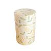 Seito-sha Tea Can Small Made Japan 150g Japanese Pattern Stylish Cute Inner Lid (Mimosa)