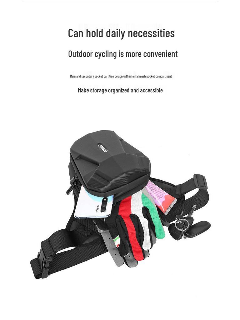 Bolsa Impermeable Expandible para Pierna y Cintura de Motocicleta