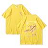 2026 Summer New Pattern Tshirt  Animestyle Cherry Blossom Print ShortSleeved Comfortable Casual Tshirt