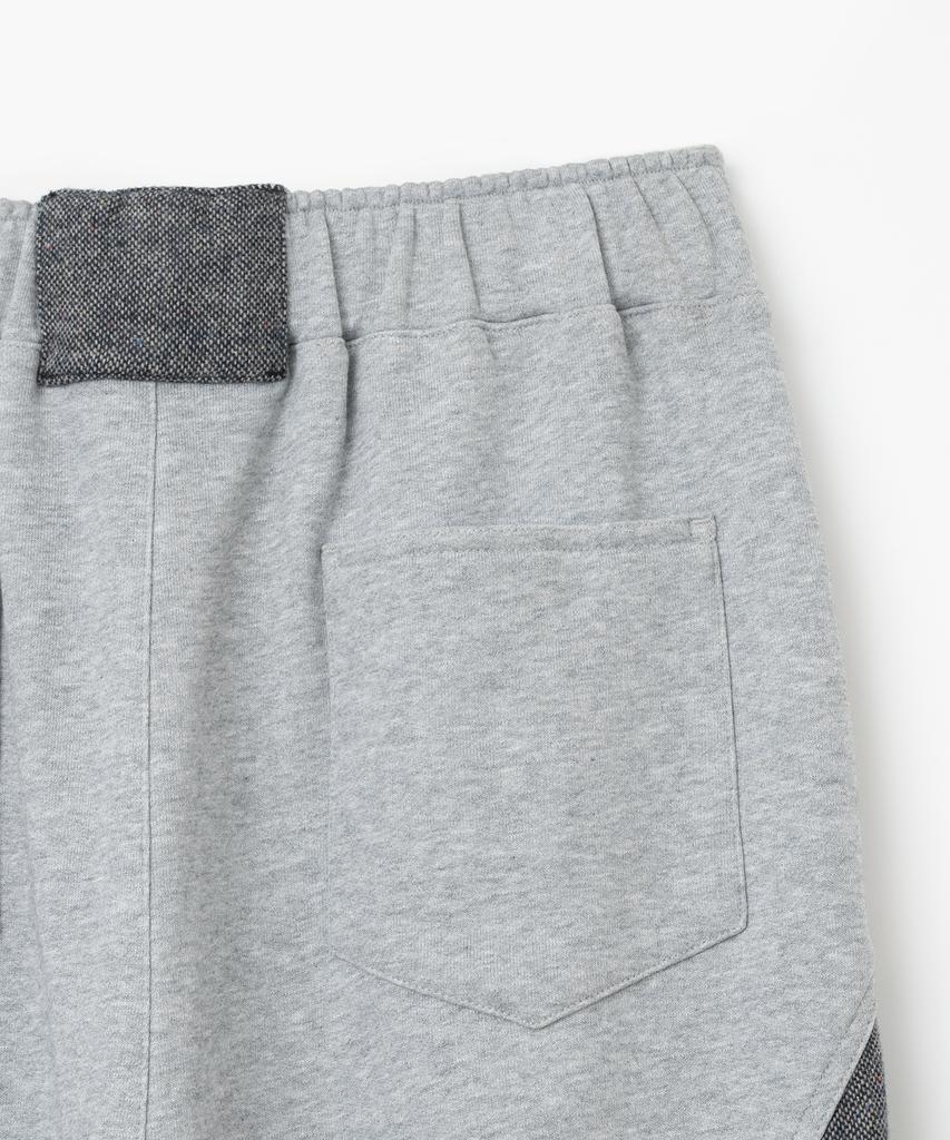 MILLO WOMEN Color Side Sweatpants [Melange Gray]