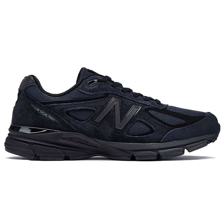 JJJJound x New Balance 990v4 Made in USA Navy Unisex Sneakers Blue Parisian-Night Black M990JJ4