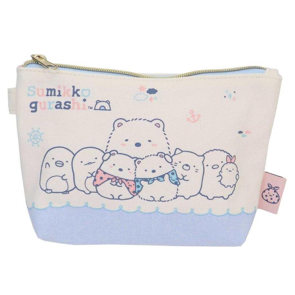 K Company Sumikko Gurashi Canvas Pouch Boat-shaped CHP3-SG