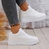 Fashion Women Fashion Platform Sneakers Thick Sole Lace Up Running Sports Shoes for Women Plus Size Comfort Casual Walking Sneakers