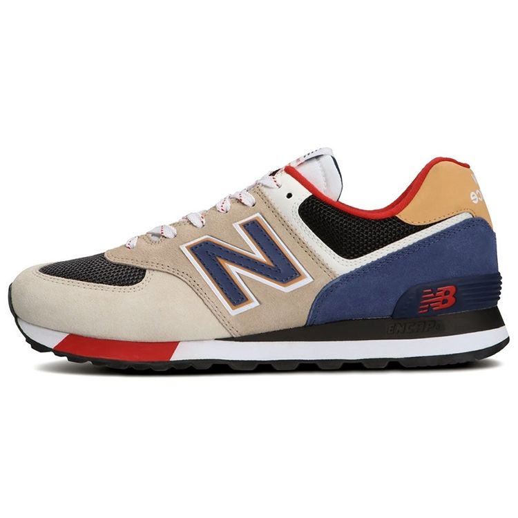 

New Balance 574 Tan Blue Unisex Sneakers ML574LC2 42.5