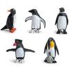 Realistic Arctic Animal Figurine Set With Polar Bear And Penguin For Desk Decoration