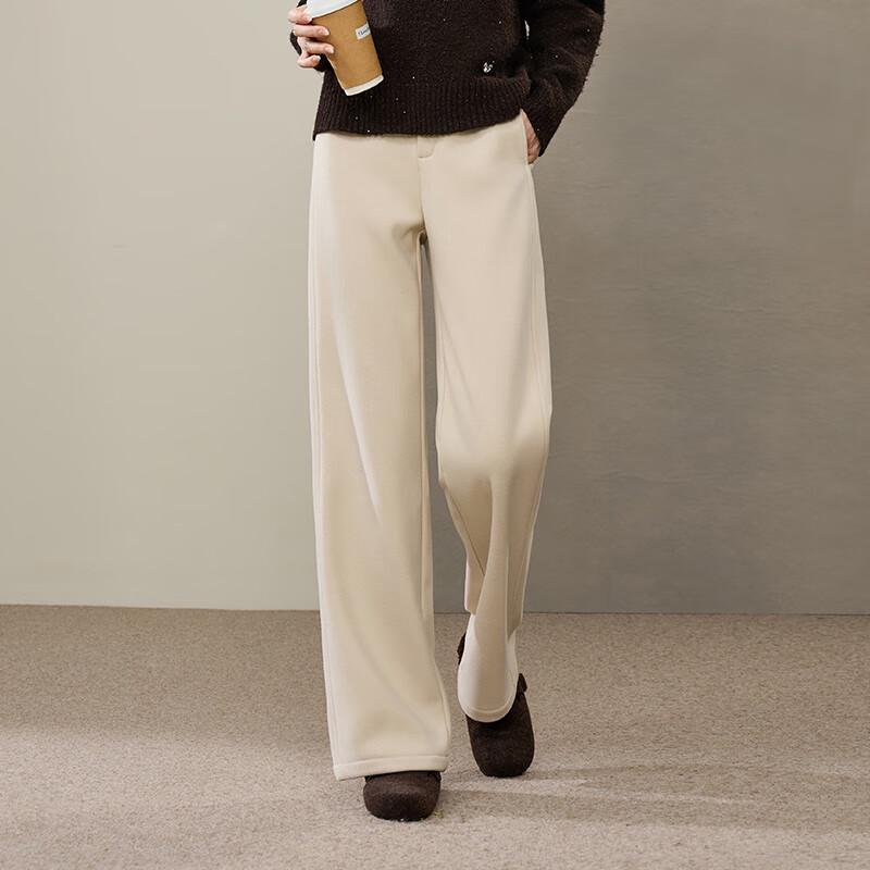 ESE-Y Women's Fleece-Lined Straight-Leg Pants