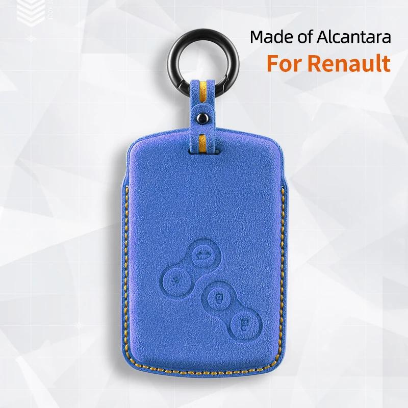 Car Key Case For Renault Duster Captur Clio Logan Megane Koleos Scenic Nema Fluence Zoe Cover Shell Protector Accessories