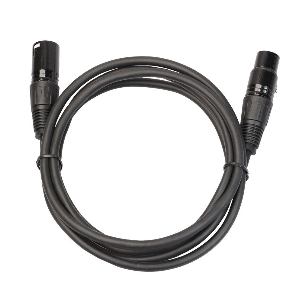 Dual Shielded XLR Male to Female Audio Cable, All Metal Gold Plated Connectors Balanced XLR Mic Cord for Microphone, Mixer, Speaker, Audio Recorder