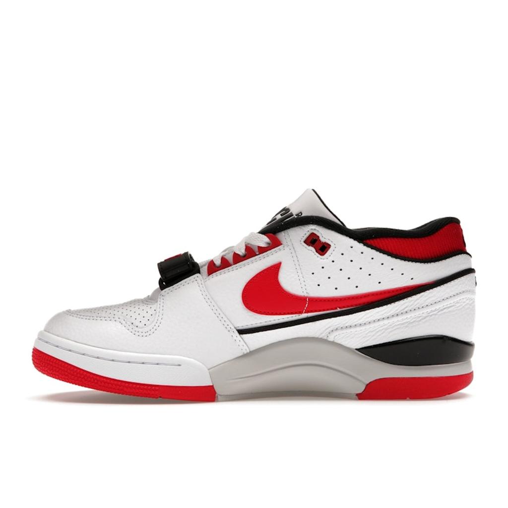 Nike Air Alpha Force 88 University Red 2023 Unisex Sneakers White Black Neutral-Grey DZ4627-100