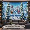 Wall Hanging Tapestry Custom NameFortnite Pattern Personalized Printed Fabric Wall Decor