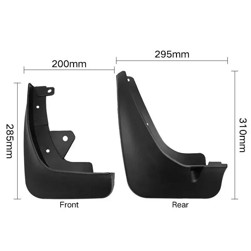Car Exterior Accessories Mud Flaps For Mazda CX3 CX 3 2017 2018 2016- DK Front Rear Splash Guards MudFlaps Mudguards Fender