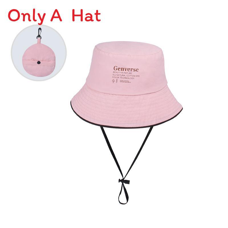 Outdoor Sun Protection Fisherman Hat With Large Brim For Men Women In Nylon 2024