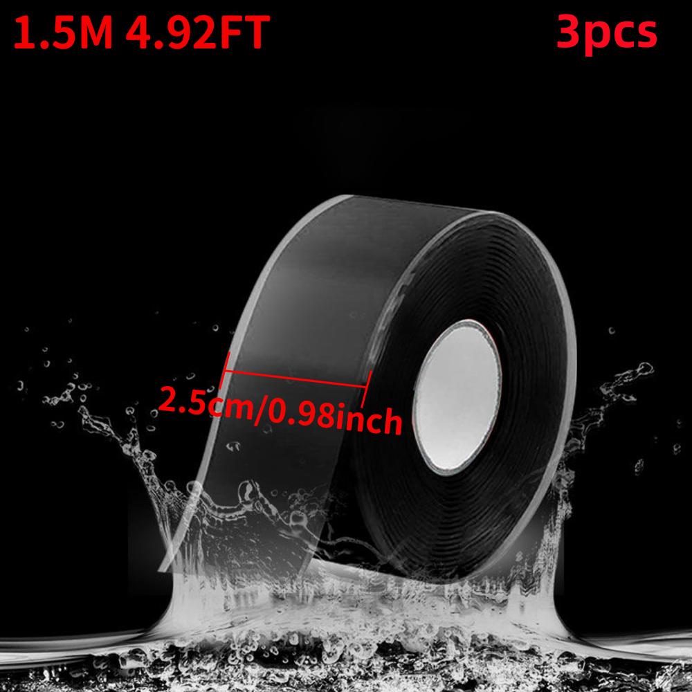 Super Strong Waterproof Stop Leaks Seal Repair Performance Silicone Adhesive Insulating Duct Tapes