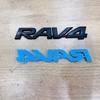 RAV4 Emblem Car Trunk Suitcase Sticker RAV4 Car Logo Is Suitable  Toyota RAV4 Car Decoration Refit Parts Accessory 3D ABS EZ0