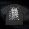Dead Space - _Não Acredite nas Mentiras_ Camiseta de Manga Curta Estampada, Verão Algodão Confortável Solta Masculina e Feminina