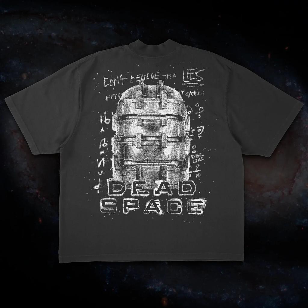 Dead Space - _Don't Believe The Lies_ Printed Short Sleeve, Men's and Women's Summer Cotton Comfortable Loose T-shirt