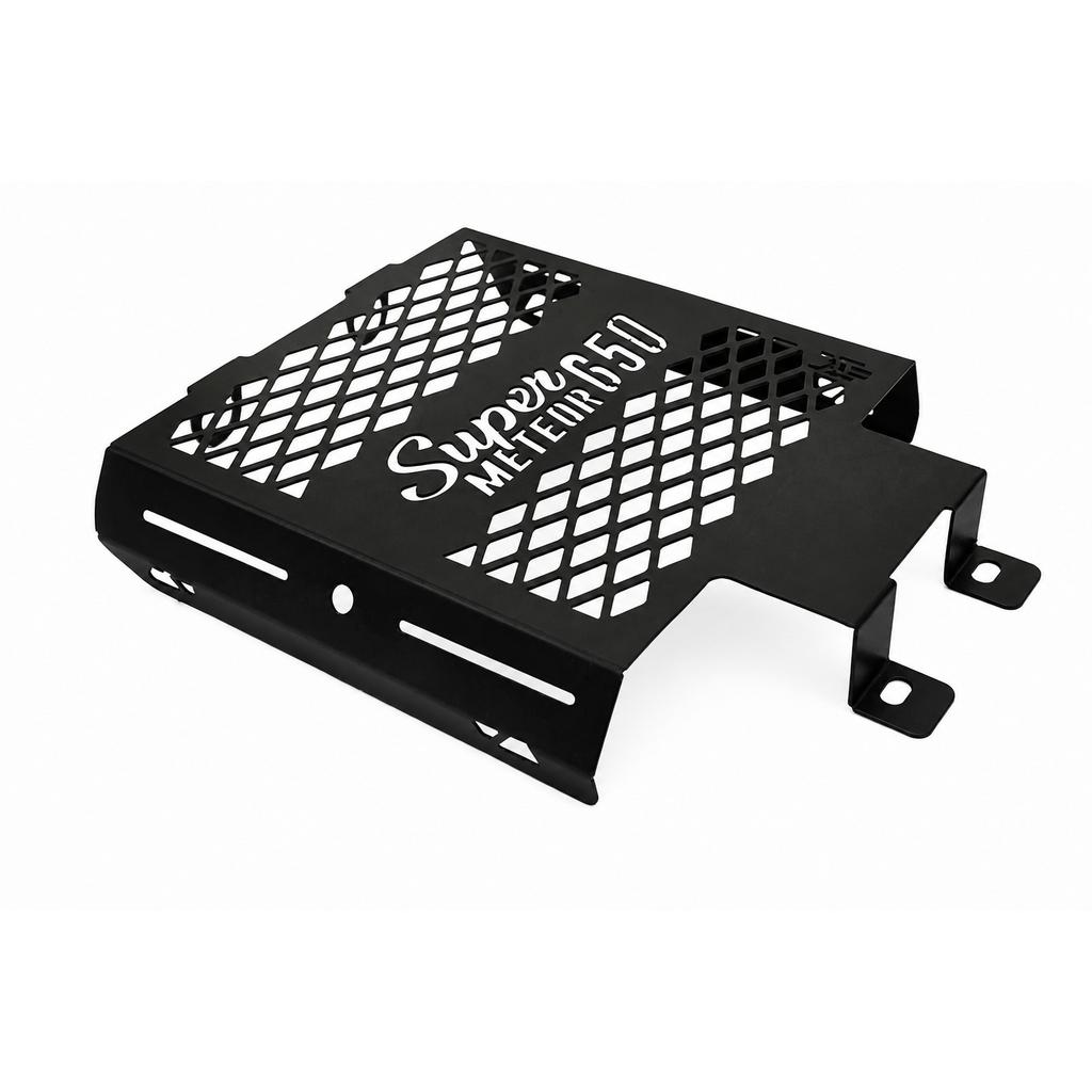 Black "Radiator Guard" Fit For Royal Enfield Super Meteor 650
