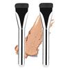 2pcs Flat Foundation Brush for Liquid Makeup, Ultra Thin Flat Head Foundation Brush Soft Dense Flat Makeup Brush Beauty Brushes for Face Makeup