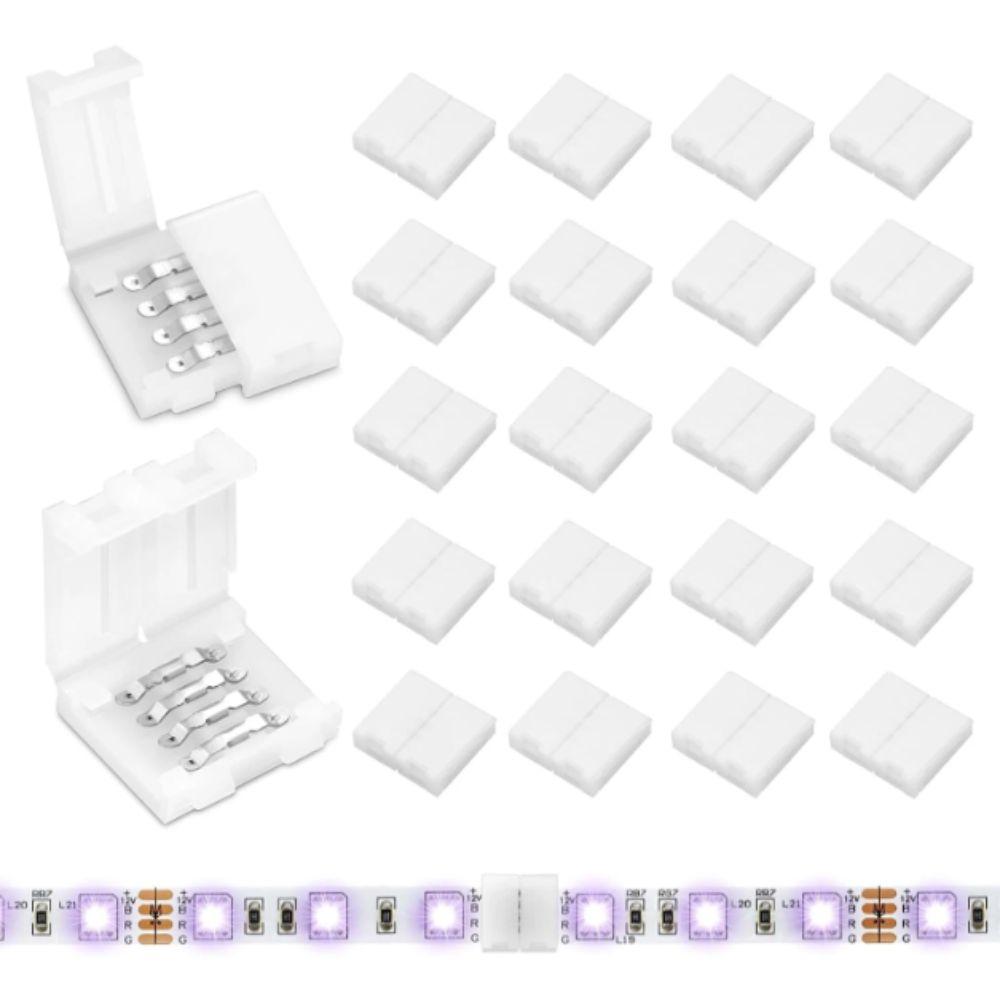 5-24V Voltage LED Strip Extension Connector 10mm Width LED Strip Cable Corner Connections