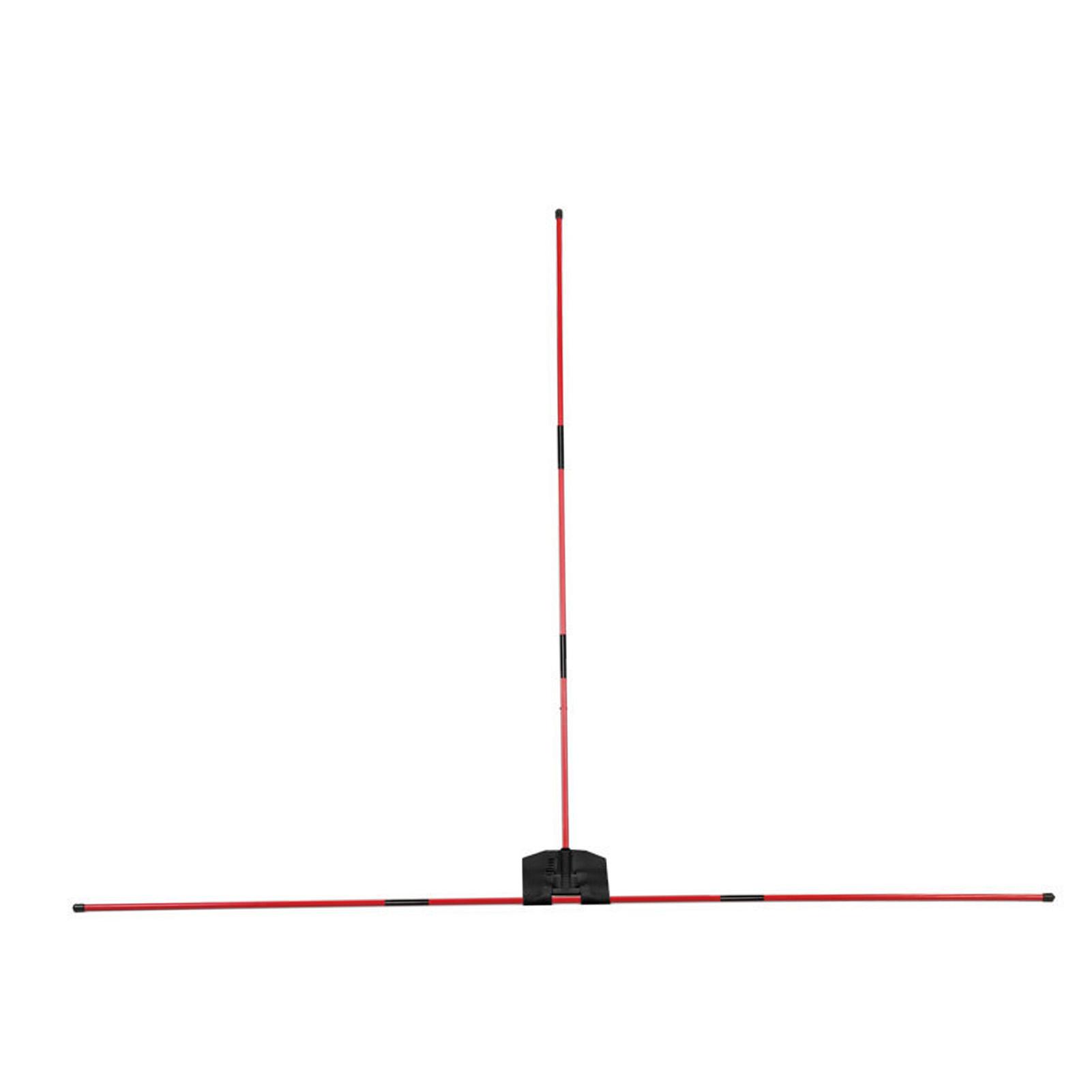 

Golf Swing Trainer Adjustable Angle Training Tool for Swing Plane Practice Red