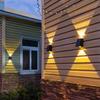 Xiaomi LED Outdoor Solar Wall Light Up And Down Luminous Garden Lamp Villa Courtyard Porch Street Decorative Lighting Wall Washer Light