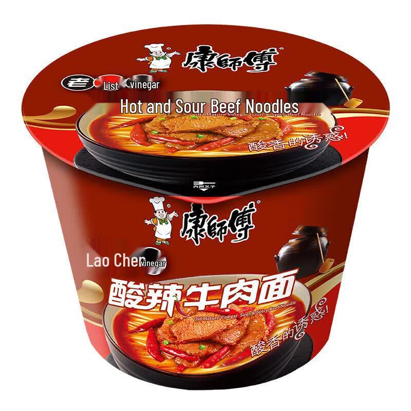 Master Kong Hot & Sour Beef Instant Noodles